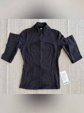 NWT Lululemon Define Jacket *Nulu Black Size 8
